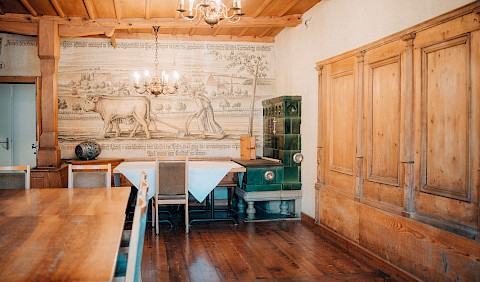 Wandbild in der Klosterstube
