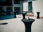 Kronenterrasse Richtung Haus