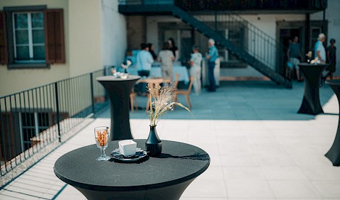 Apero auf der Kronenterrasse